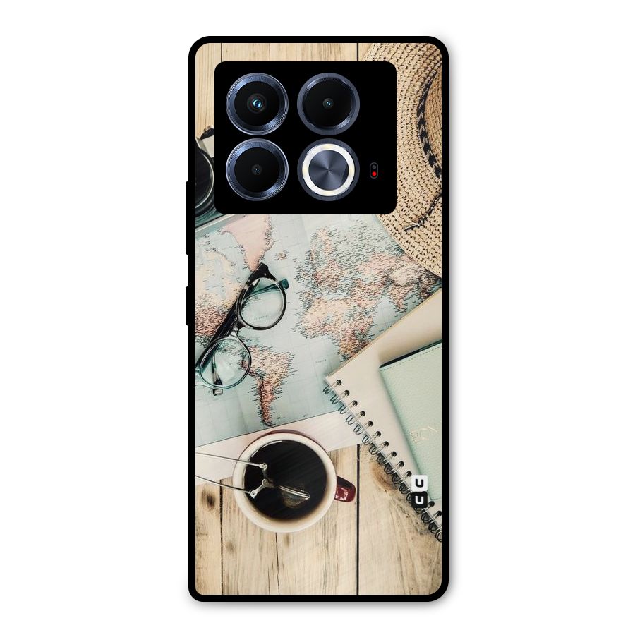 Camera Notebook Metal Back Case for Infinix Note 40 5G