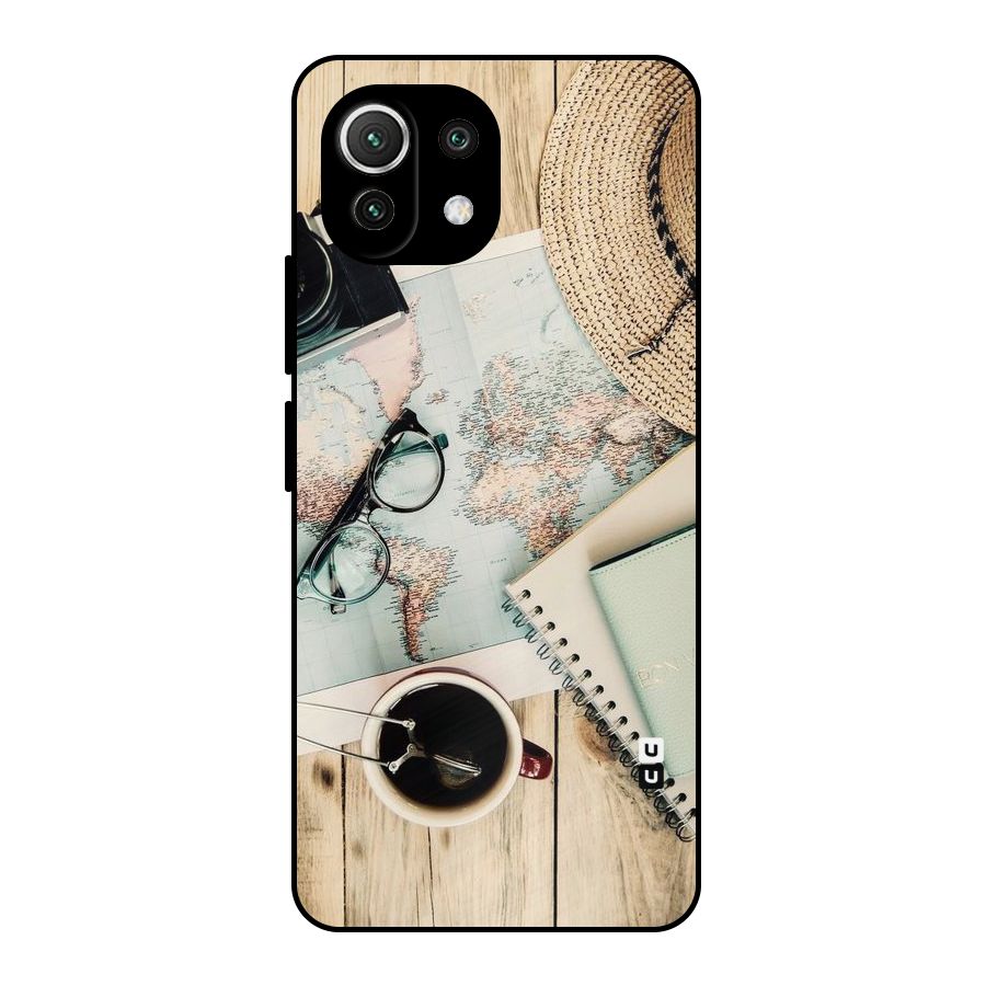 Camera Notebook Metal Back Case for Mi 11 Lite NE 5G