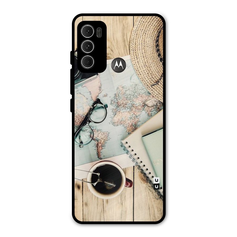 Camera Notebook Metal Back Case for Moto G60