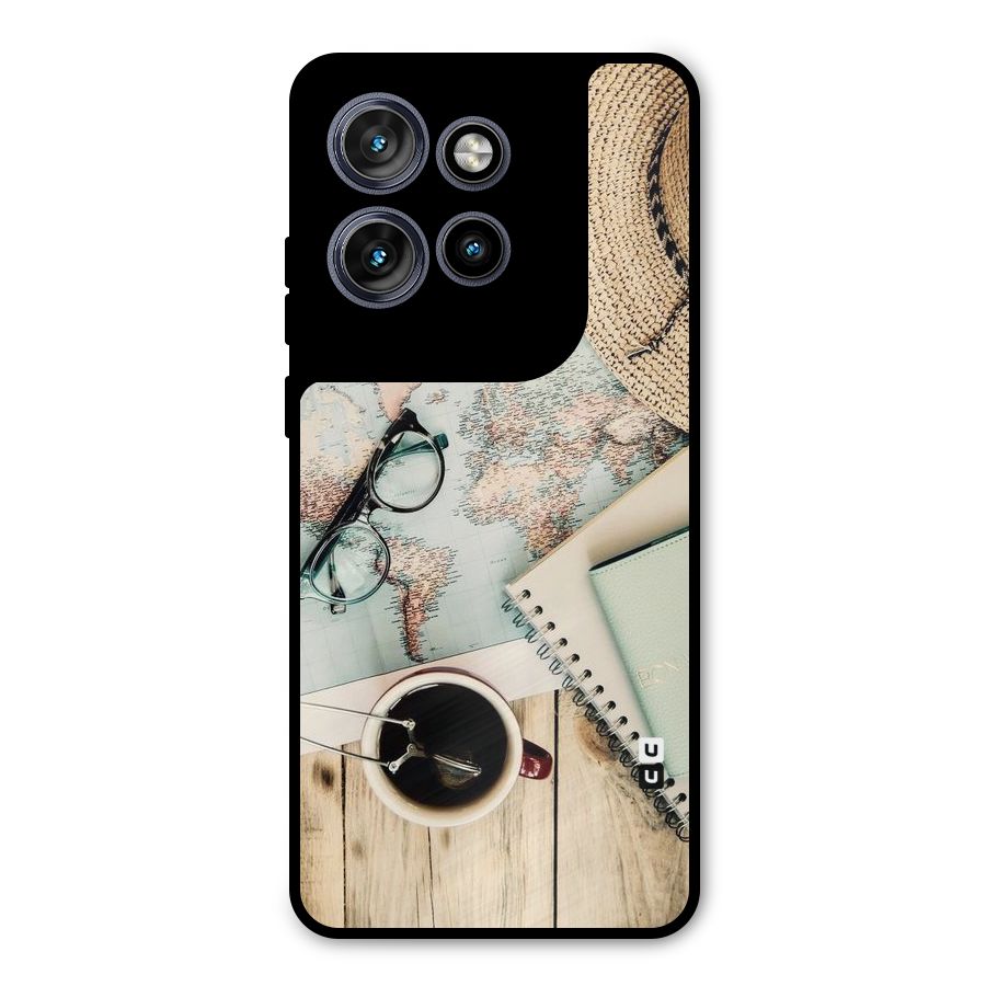 Camera Notebook Metal Back Case for Motorola Edge 50 Neo