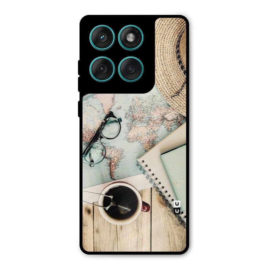 Camera Notebook Metal Back Case for Motorola Edge 60 Fusion