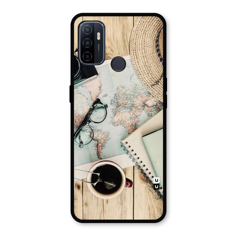 Camera Notebook Metal Back Case for Oppo A53