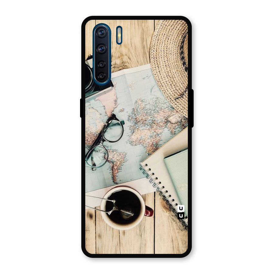 Camera Notebook Metal Back Case for Oppo F15