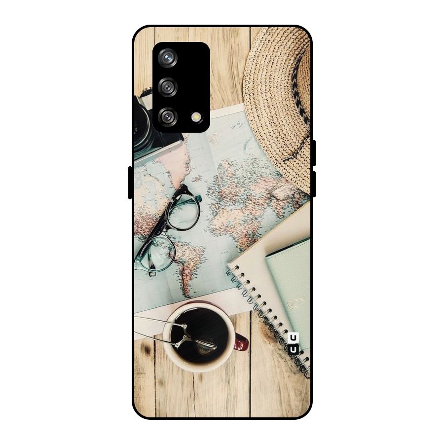 Camera Notebook Metal Back Case for Oppo F19