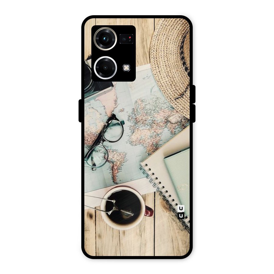 Camera Notebook Metal Back Case for Oppo F21 Pro 4G