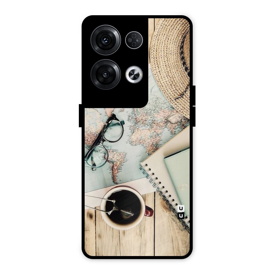 Camera Notebook Metal Back Case for Oppo Reno8 Pro 5G