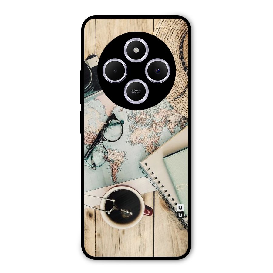 Camera Notebook Metal Back Case for Poco C75 5G