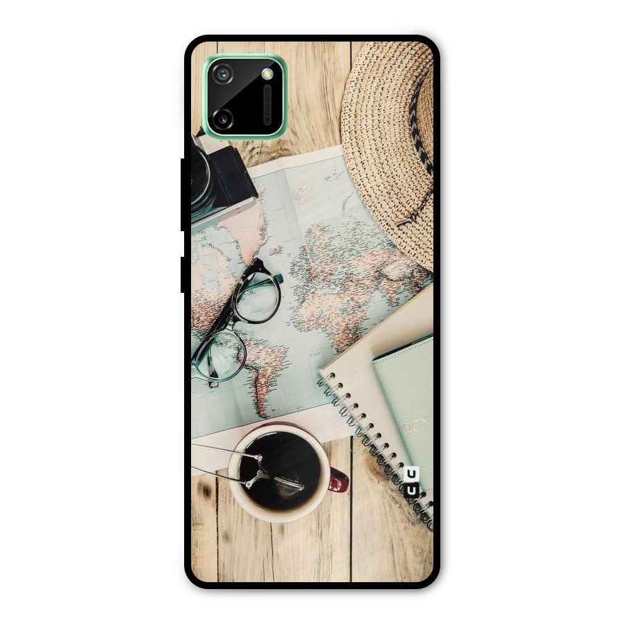 Camera Notebook Metal Back Case for Realme C11