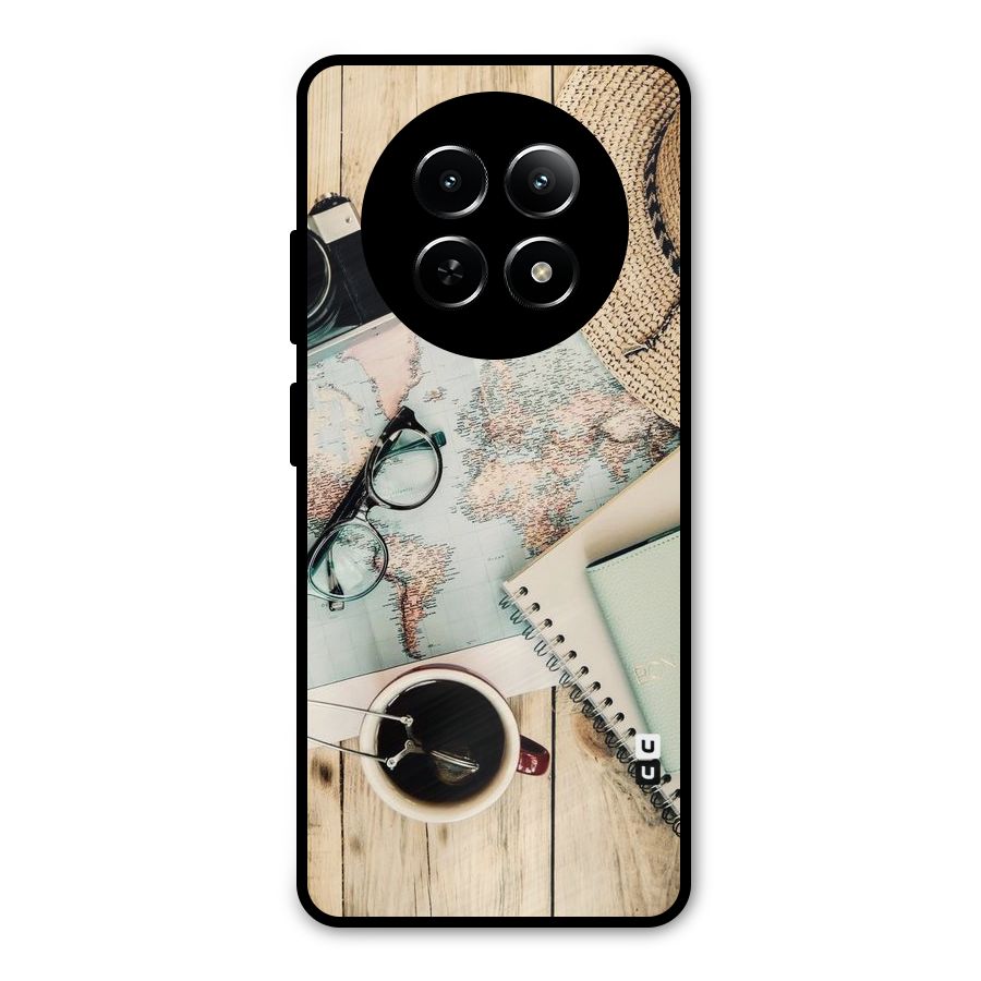 Camera Notebook Metal Back Case for Realme Narzo 70x 5G
