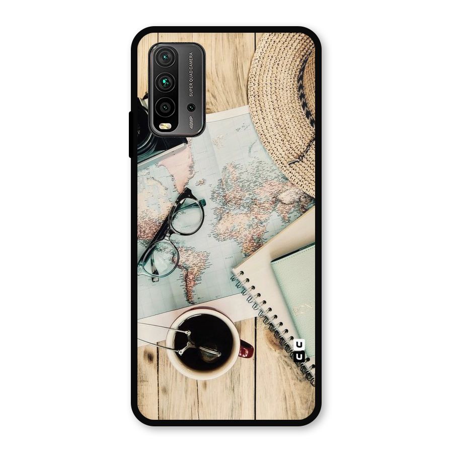 Camera Notebook Metal Back Case for Redmi 9 Power
