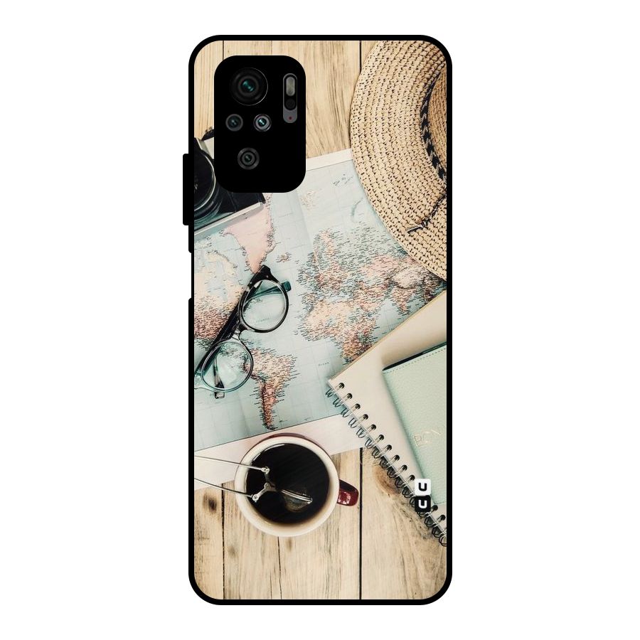 Camera Notebook Metal Back Case for Redmi Note 10S