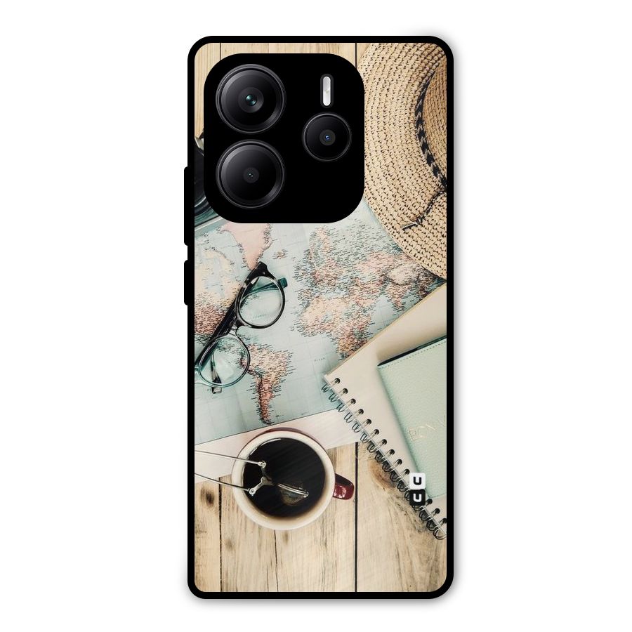 Camera Notebook Metal Back Case for Redmi Note 14 5G
