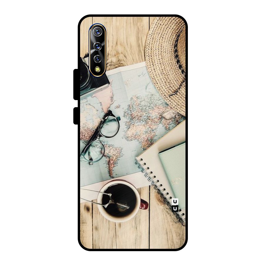 Camera Notebook Metal Back Case for Vivo S1