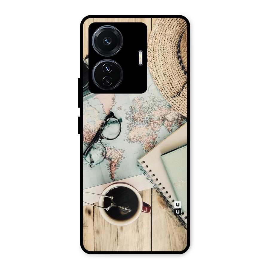 Camera Notebook Metal Back Case for Vivo T1 Pro