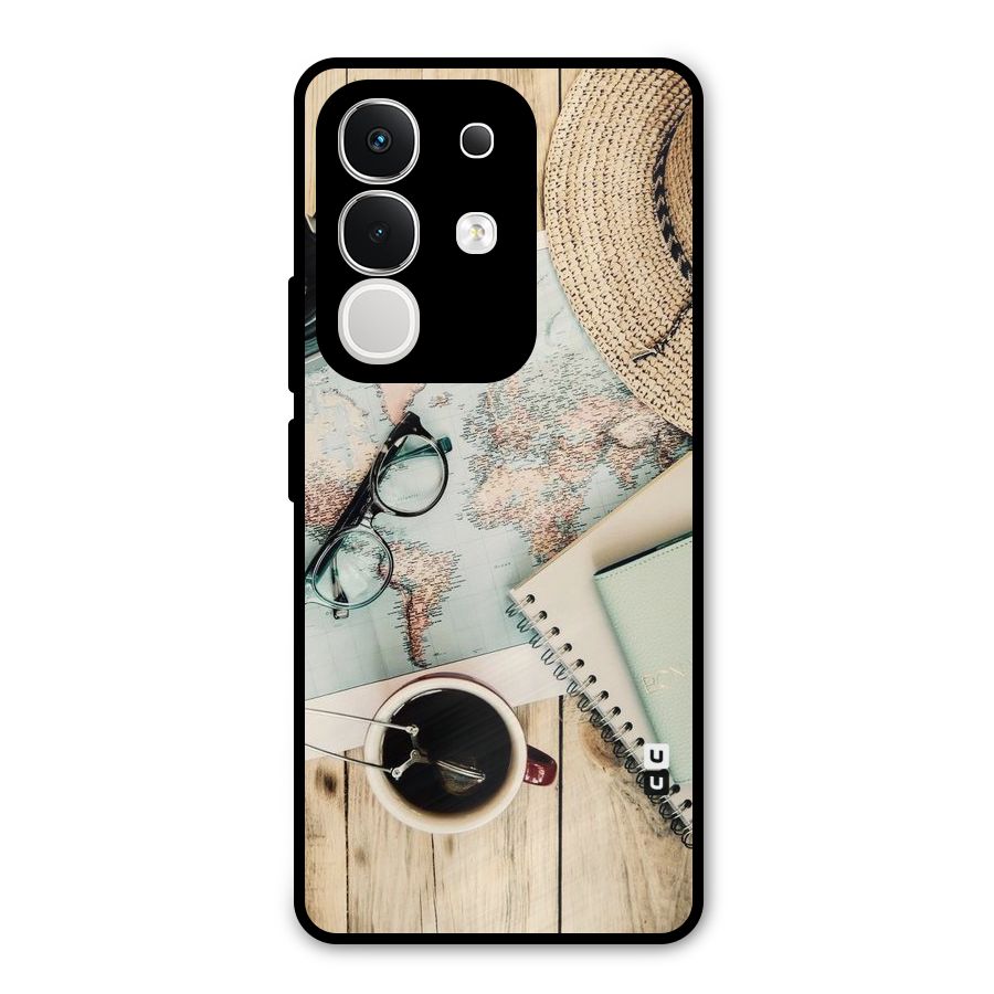 Camera Notebook Metal Back Case for Vivo T4x