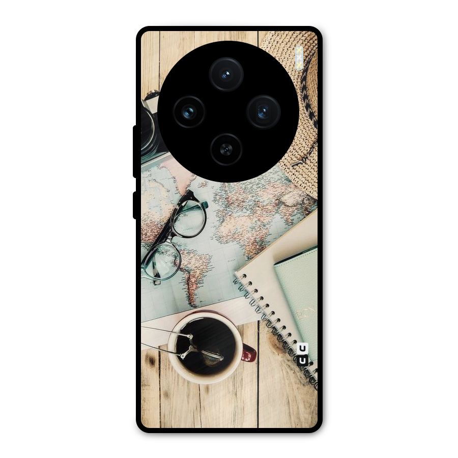 Camera Notebook Metal Back Case for Vivo X100