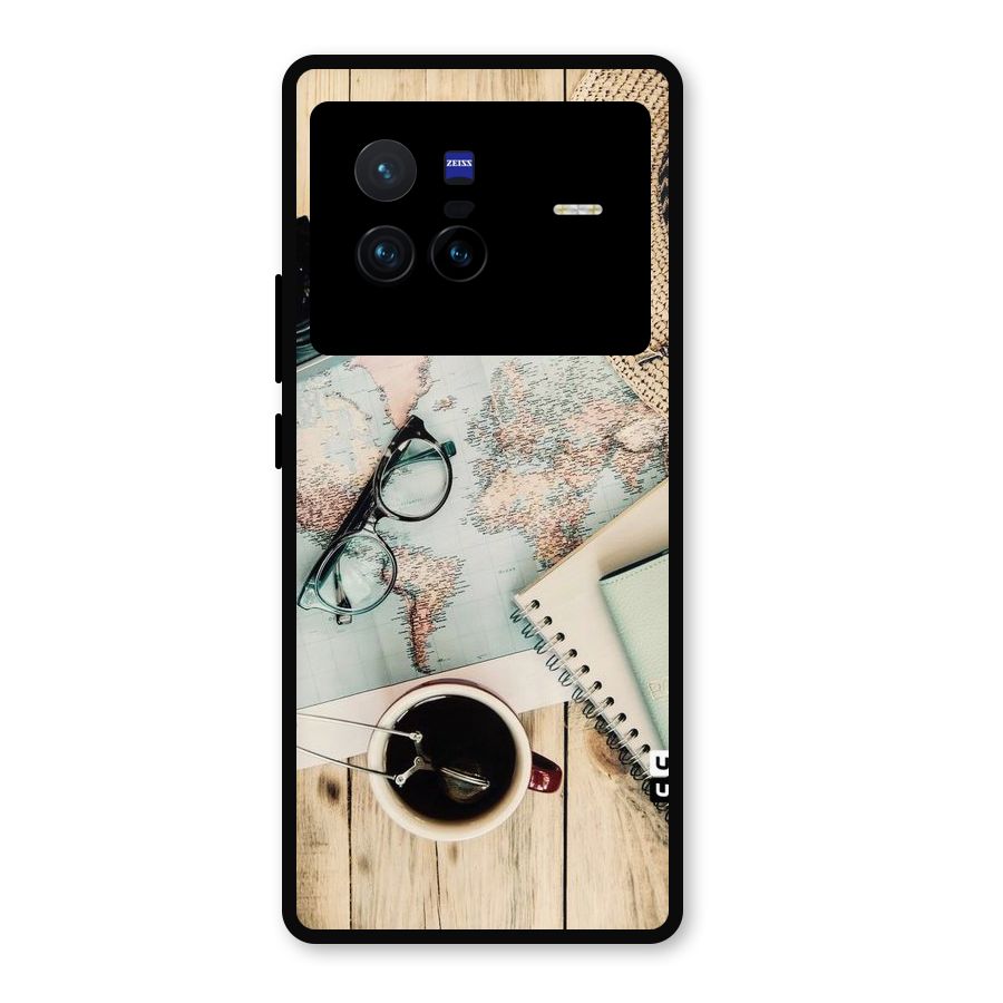 Camera Notebook Metal Back Case for Vivo X80