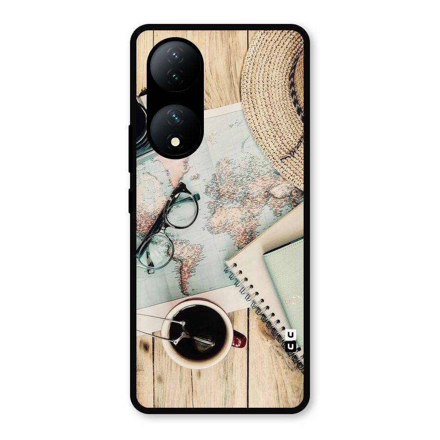 Camera Notebook Metal Back Case for Vivo Y100