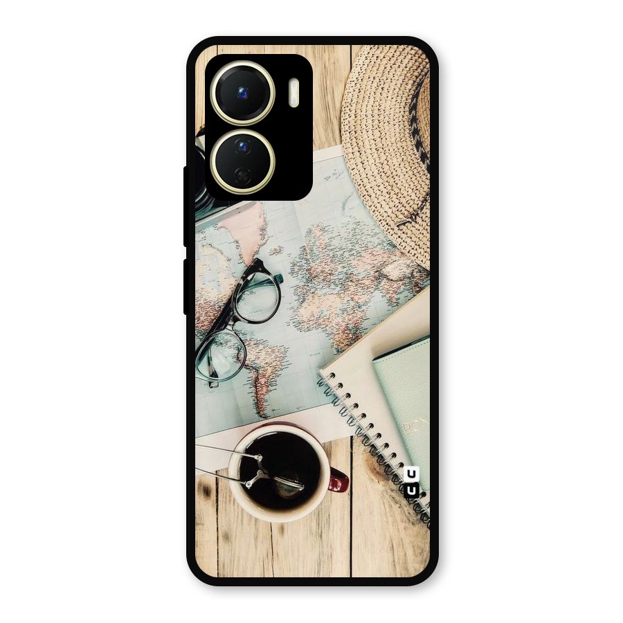 Camera Notebook Metal Back Case for Vivo Y16