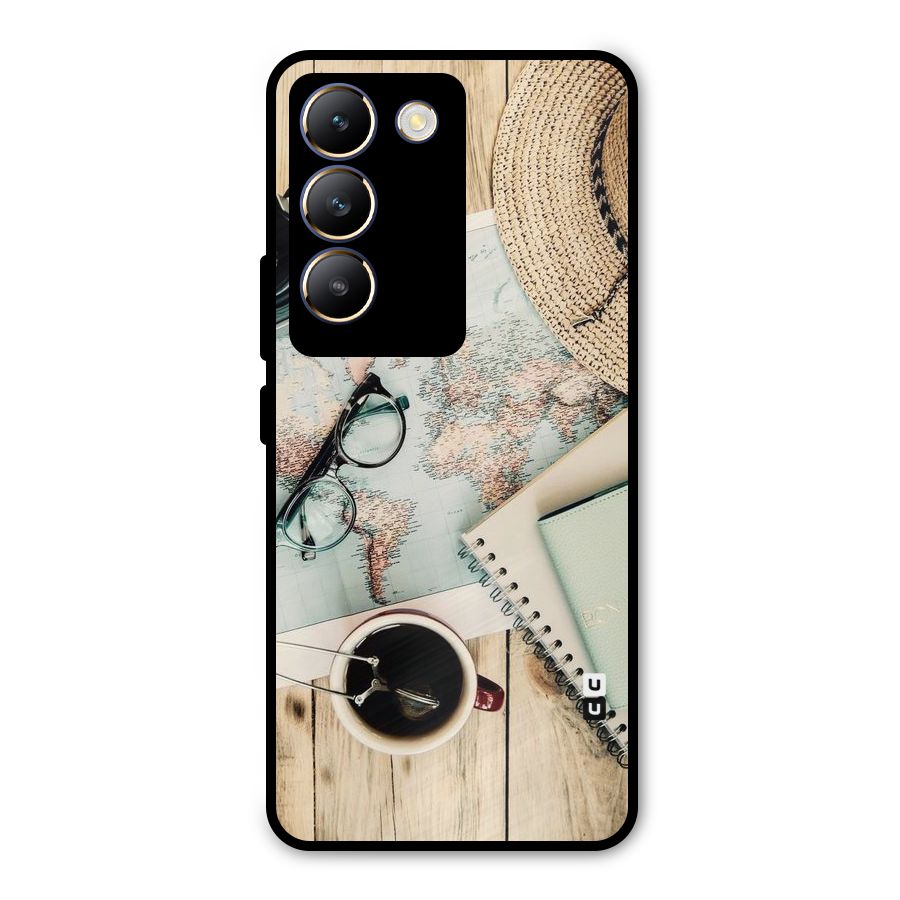 Camera Notebook Metal Back Case for Vivo Y200e
