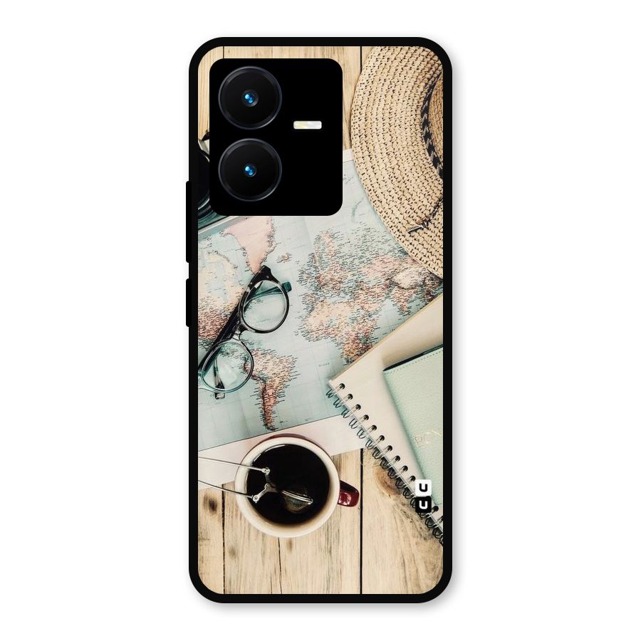 Camera Notebook Metal Back Case for Vivo Y22