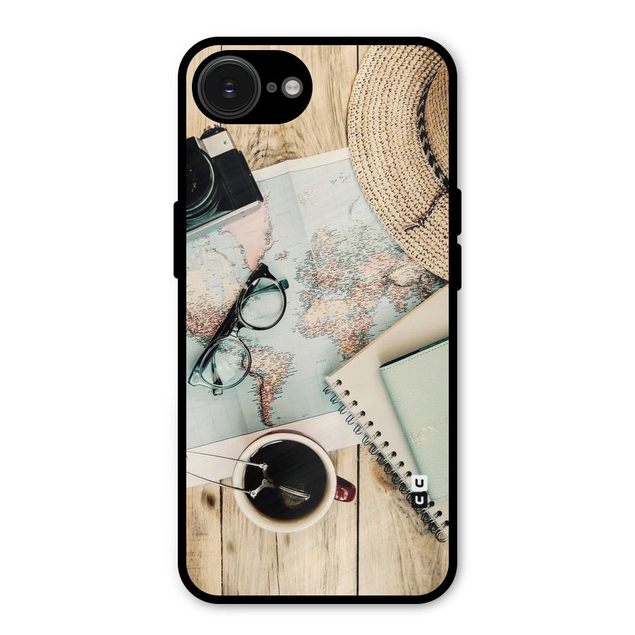 Camera Notebook Metal Back Case for iPhone 16e