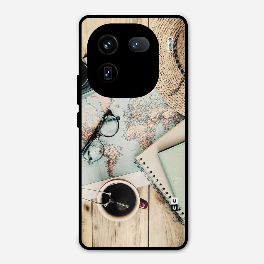 Camera Notebook Metal Back Case for iQOO 12