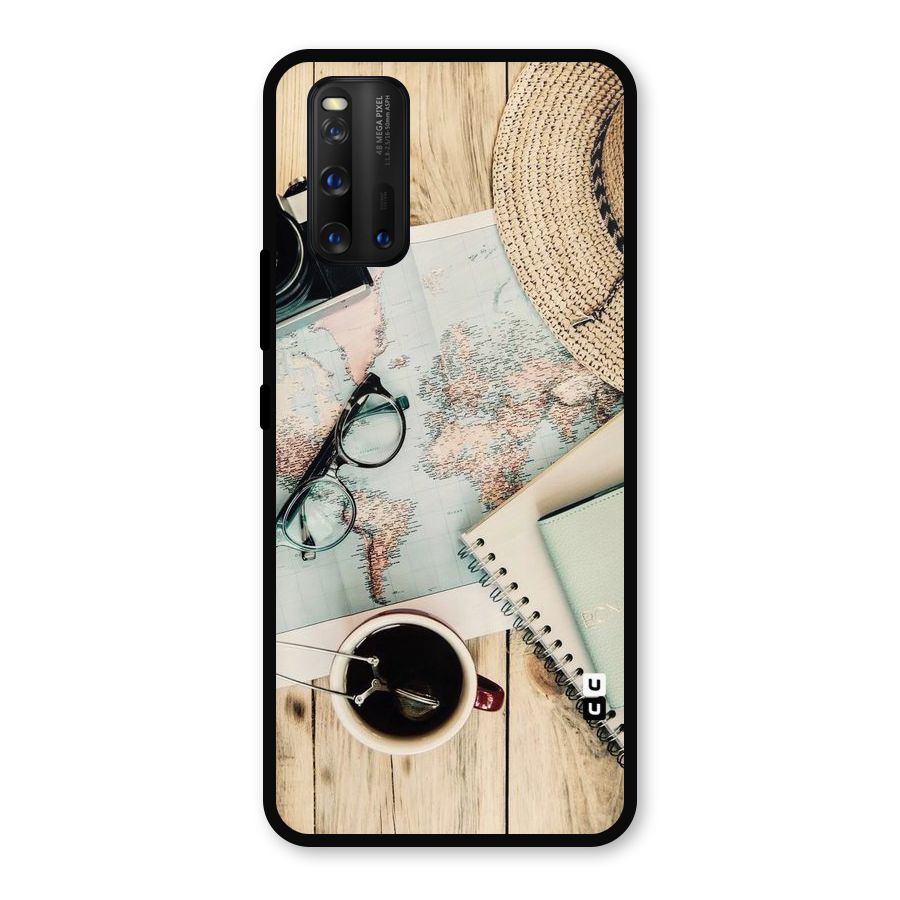 Camera Notebook Metal Back Case for iQOO 3