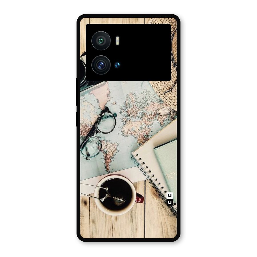 Camera Notebook Metal Back Case for iQOO 9 Pro
