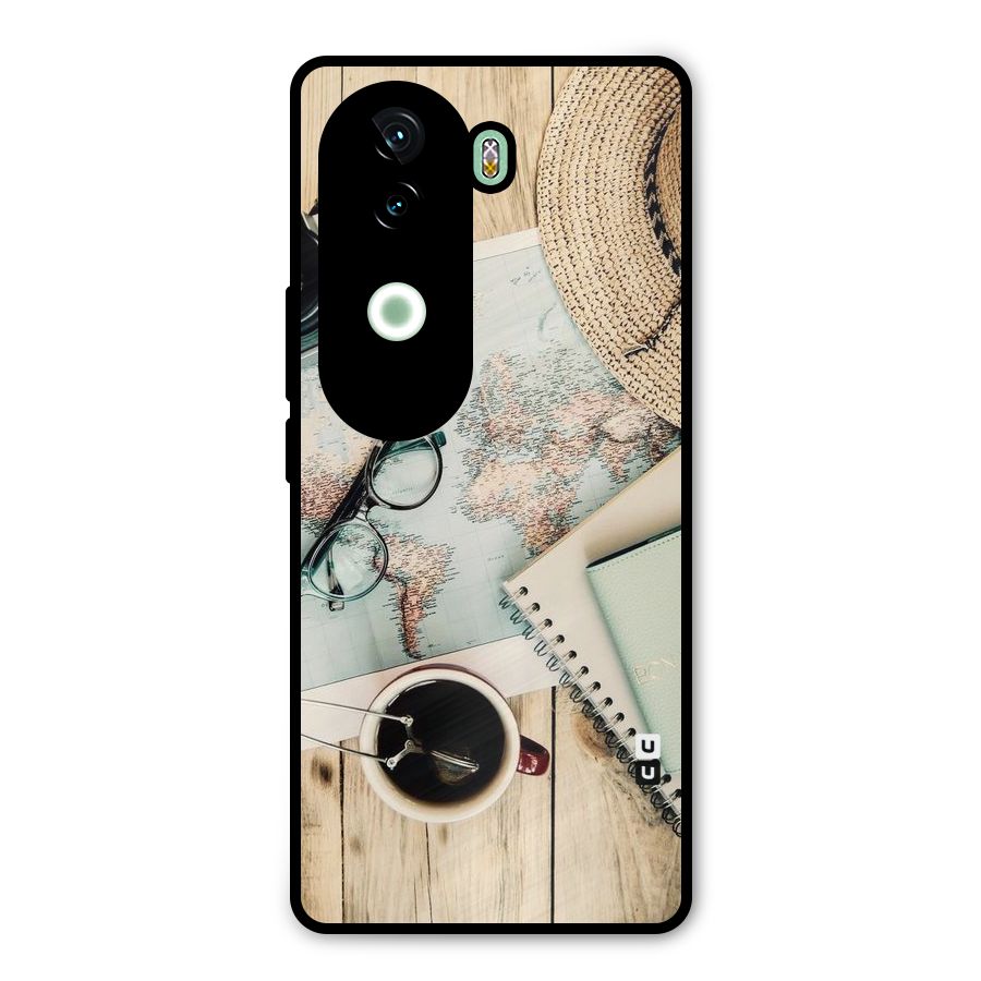 Camera Notebook Metal Back Case for iQOO Z9s