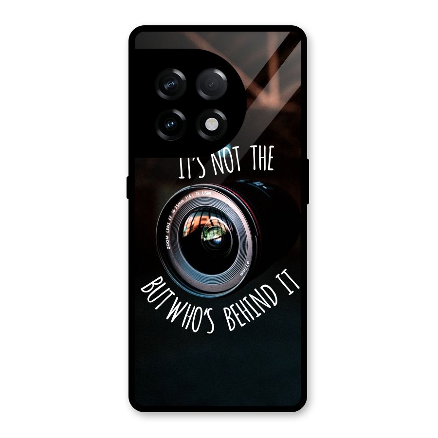 Camera Quote Glass Back Case for OnePlus 11R