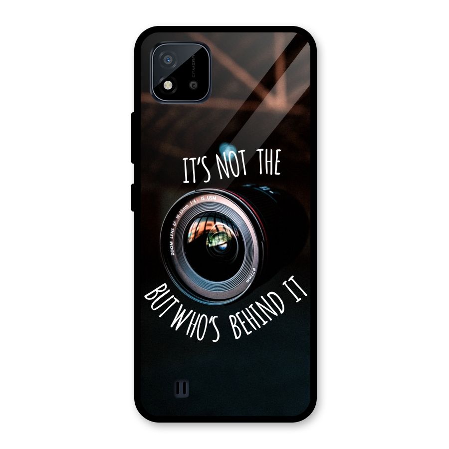 Camera Quote Glass Back Case for Realme C11 2021