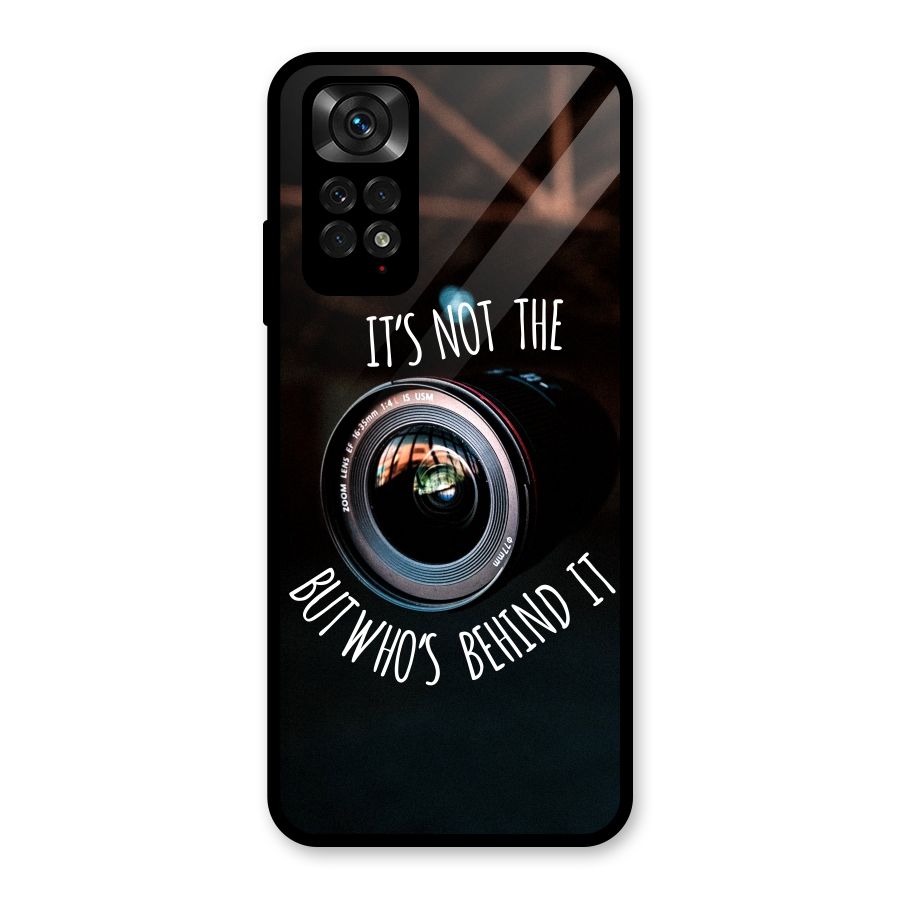 Camera Quote Glass Back Case for Redmi Note 11S