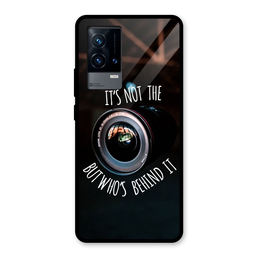 Camera Quote Glass Back Case for iQOO 9 5G