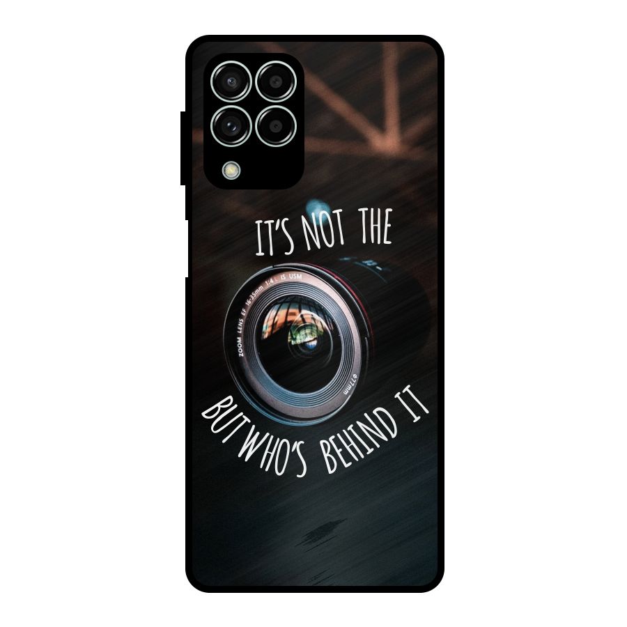 Camera Quote Metal Back Case for Galaxy M33