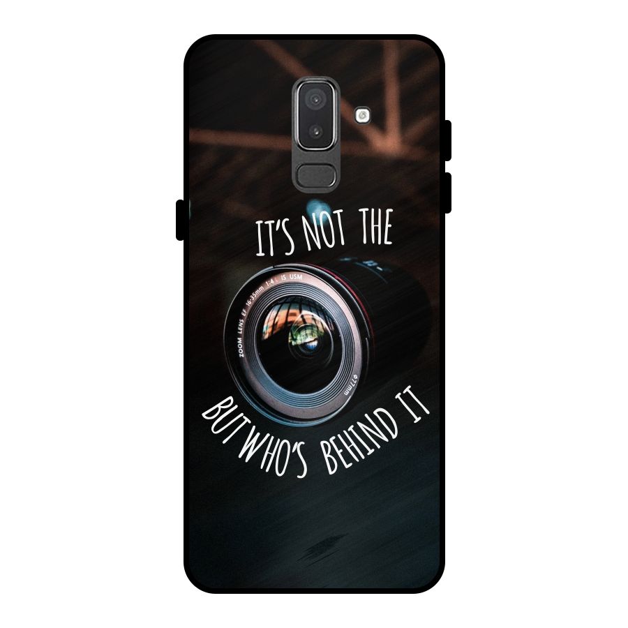 Camera Quote Metal Back Case for Galaxy On8 (2018)