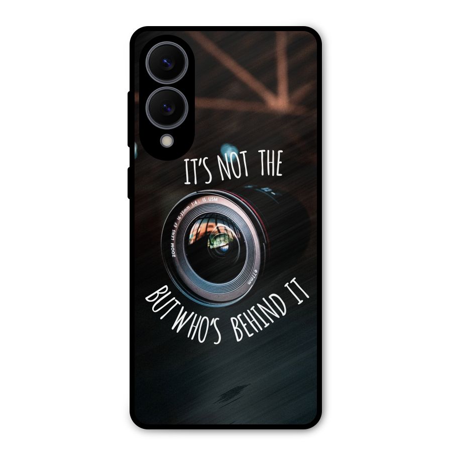 Camera Quote Metal Back Case for Galaxy S25 Edge