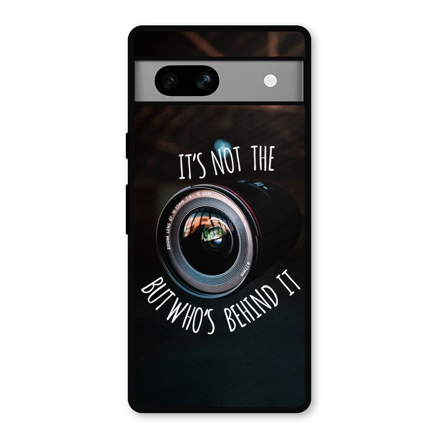 Camera Quote Metal Back Case for Google Pixel 7a