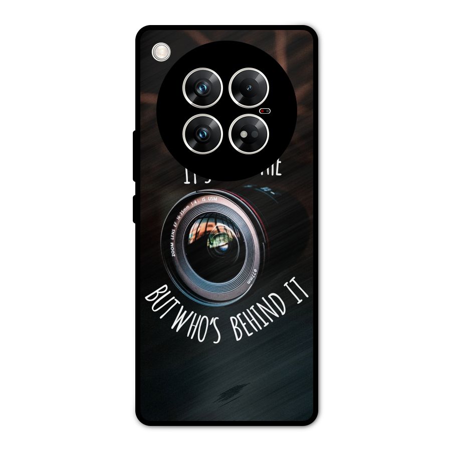 Camera Quote Metal Back Case for Infinix Zero 40 5G