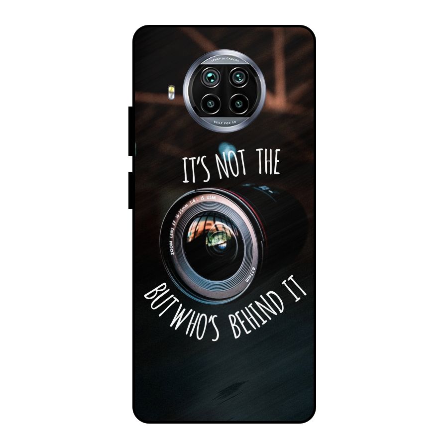 Camera Quote Metal Back Case for Mi 10i