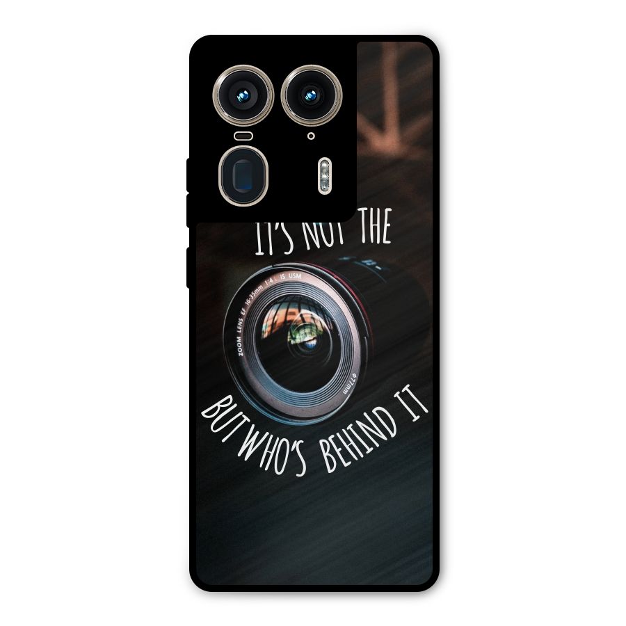 Camera Quote Metal Back Case for Motorola Edge 50 Ultra