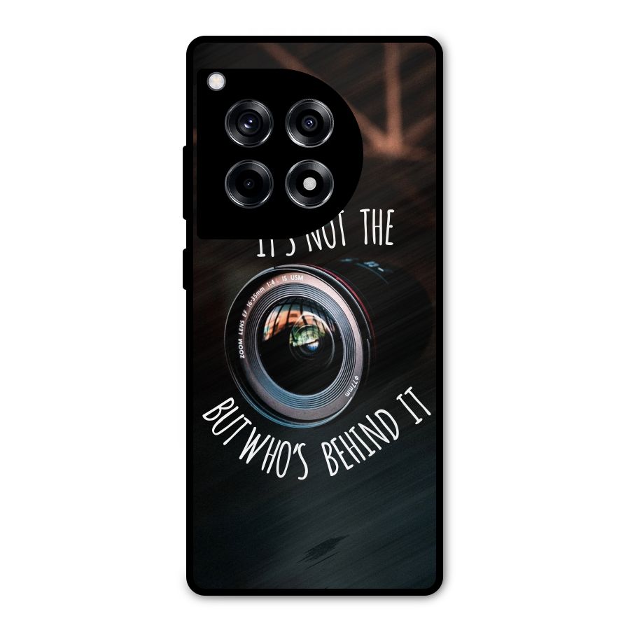 Camera Quote Metal Back Case for OnePlus 12R