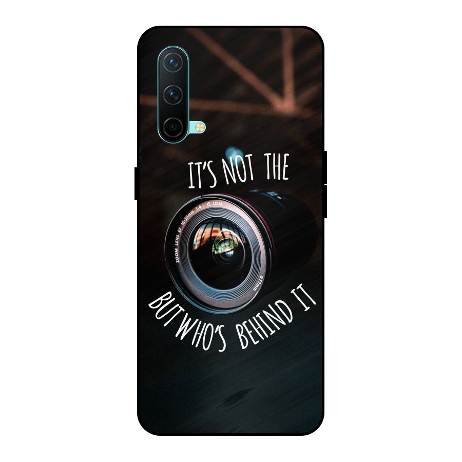 Camera Quote Metal Back Case for OnePlus Nord CE 5G