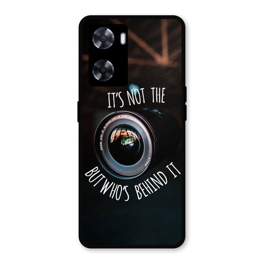 Camera Quote Metal Back Case for OnePlus Nord N20 SE