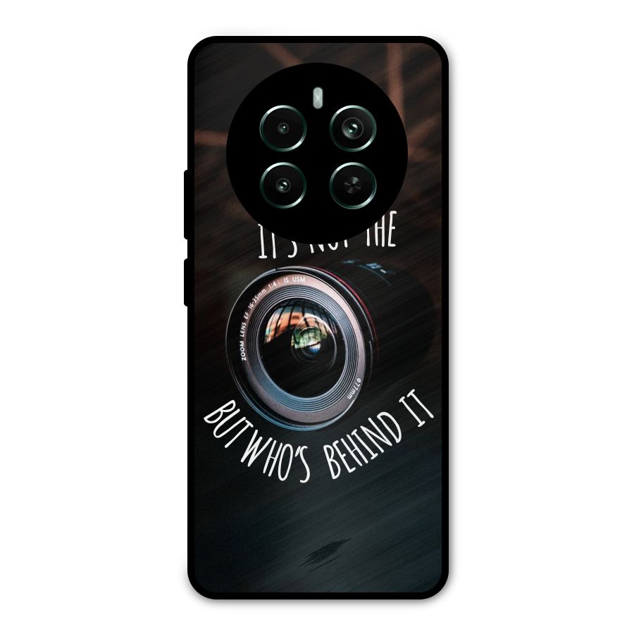 Camera Quote Metal Back Case for Realme 12 Pro Plus