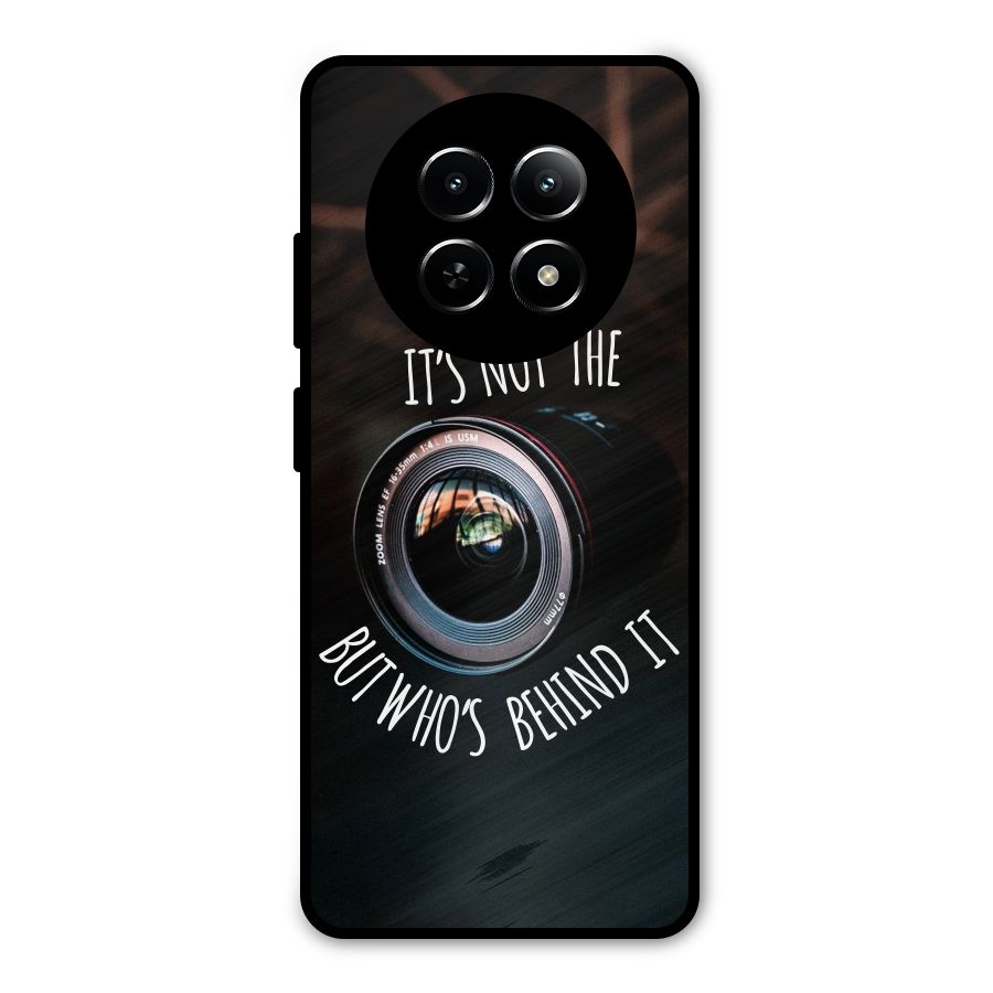 Camera Quote Metal Back Case for Realme 13
