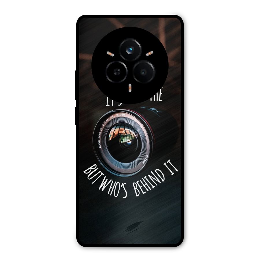 Camera Quote Metal Back Case for Realme 14 Pro Plus