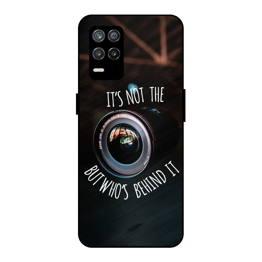 Camera Quote Metal Back Case for Realme 8s 5G