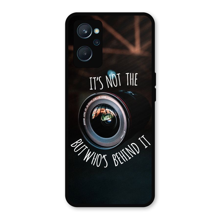 Camera Quote Metal Back Case for Realme 9i