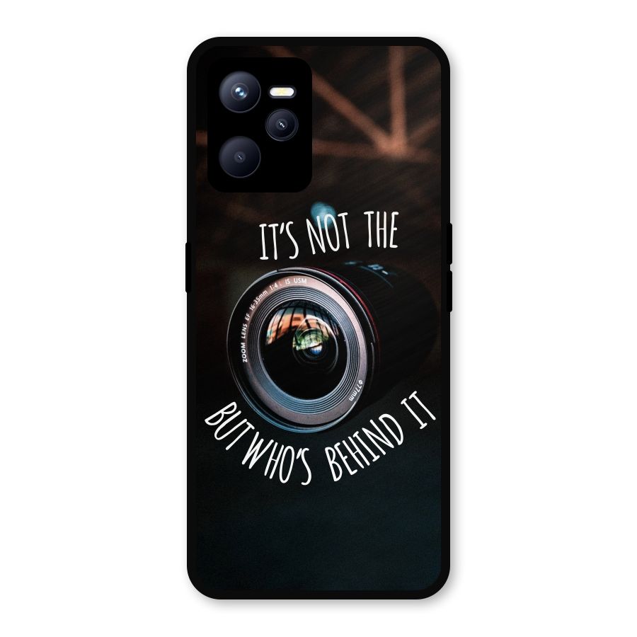 Camera Quote Metal Back Case for Realme C35